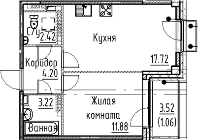 Планировка Кронфорт