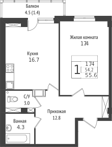 Планировка Южная звезда