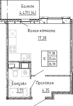 Планировка · Аквилон Stories