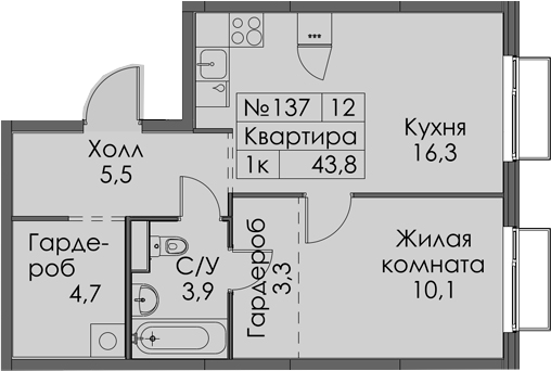Планировка Витебский парк