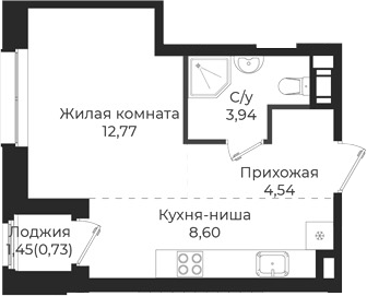 Планировка Новатория