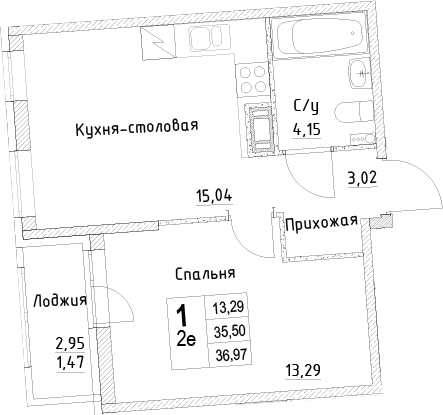Планировка · ID Kudrovo II