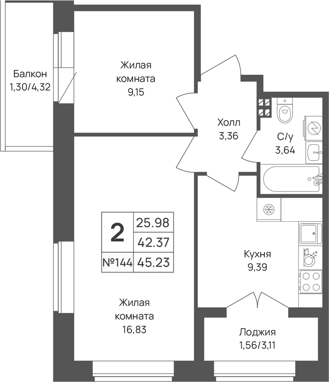 Планировка Капральский берег
