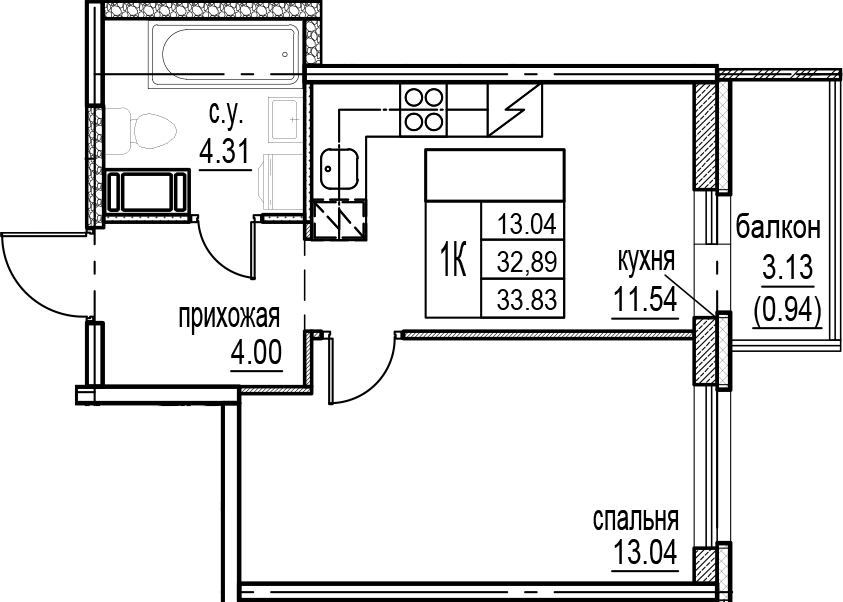 Планировка ID Murino III