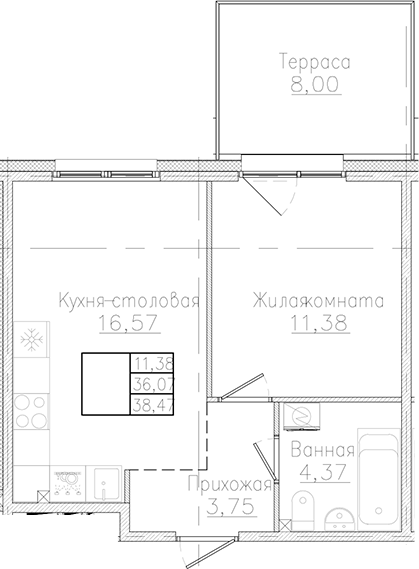 Планировка Счастье 2.0