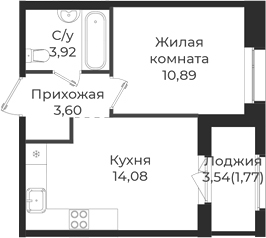 Планировка Новатория