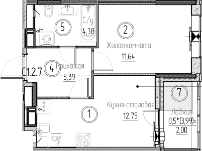 Планировка Аквилон Верба