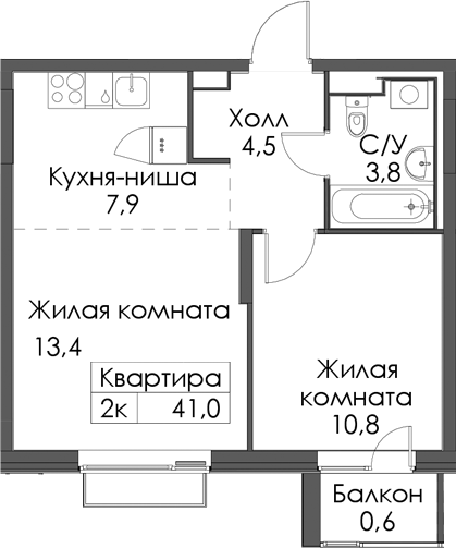 Планировка Витебский парк