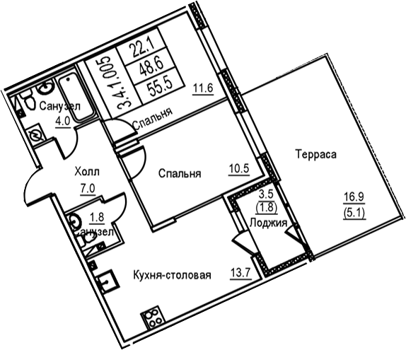 Планировка Экография