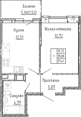 Планировка · Аквилон Stories