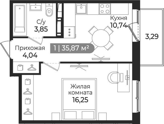 Планировка Квинта