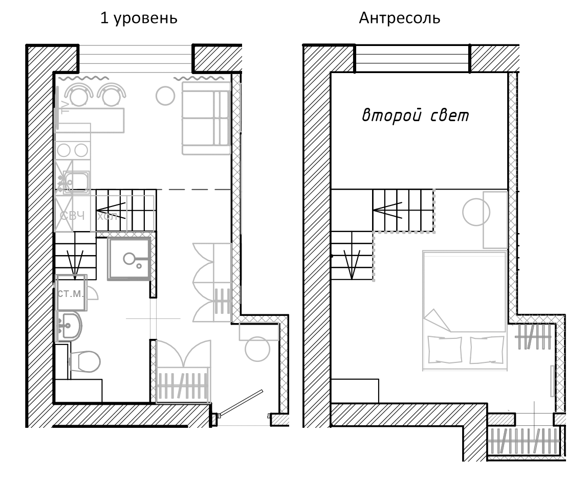 Планировка Апарт-комплекс Культ Отважных