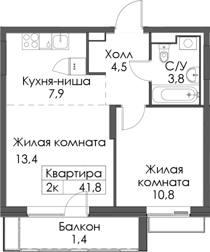 Планировка Витебский парк
