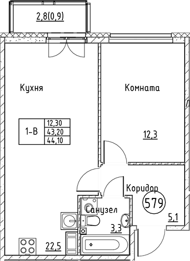 Планировка · Кронунг Юг