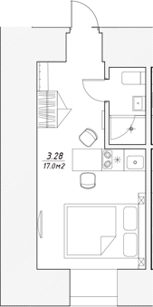 Планировка Апарт-отель 3* в Петровском пер., 4