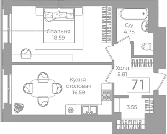 Планировка Фонтанка 130