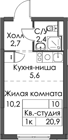 Планировка Янинский лес