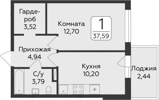 Планировка Панорама Юкки