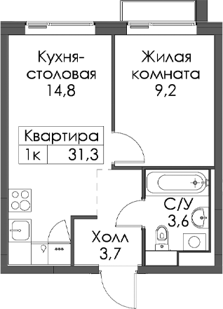 Планировка Витебский парк