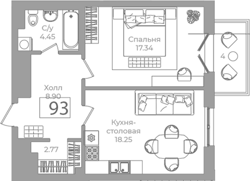 Планировка · Фонтанка 130
