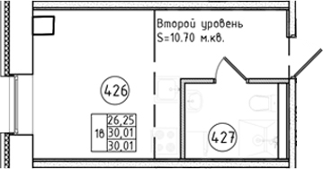 Планировка Апарт-отель Фомин