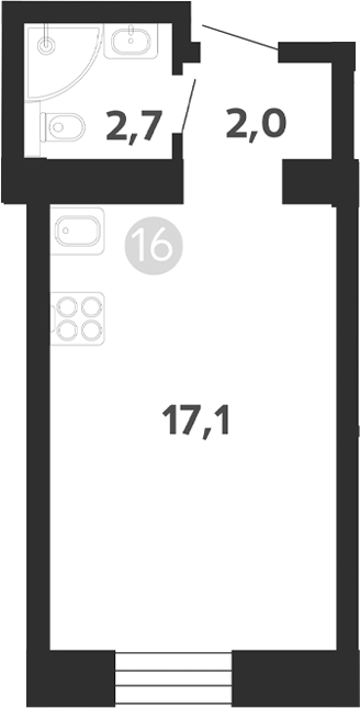 Планировка Седова, 99