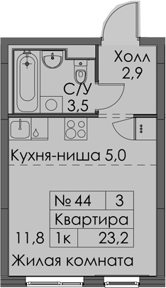 Планировка Витебский парк