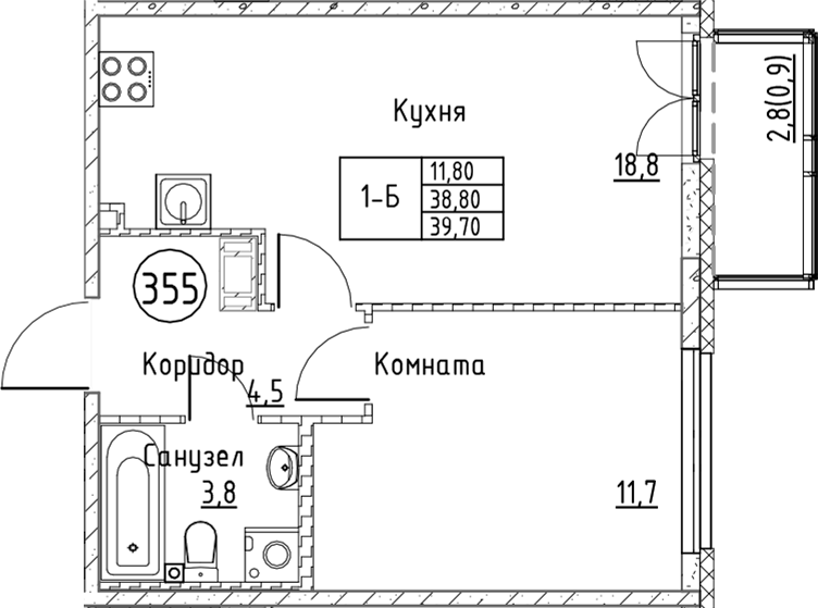 Планировка · Кронунг Юг