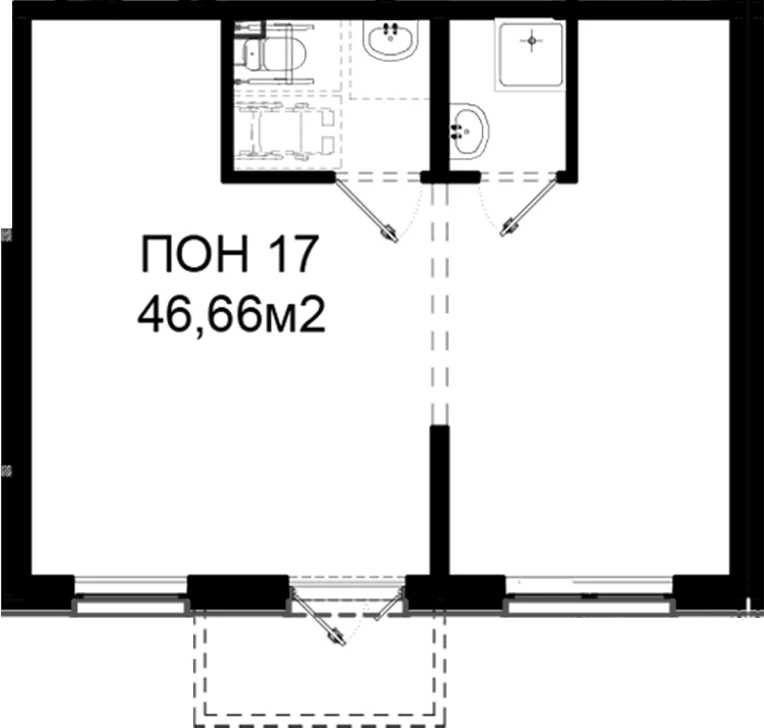 Планировка помещения · Северный Меридиан