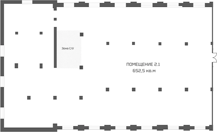 Планировка помещения · Бизнес-парк М114