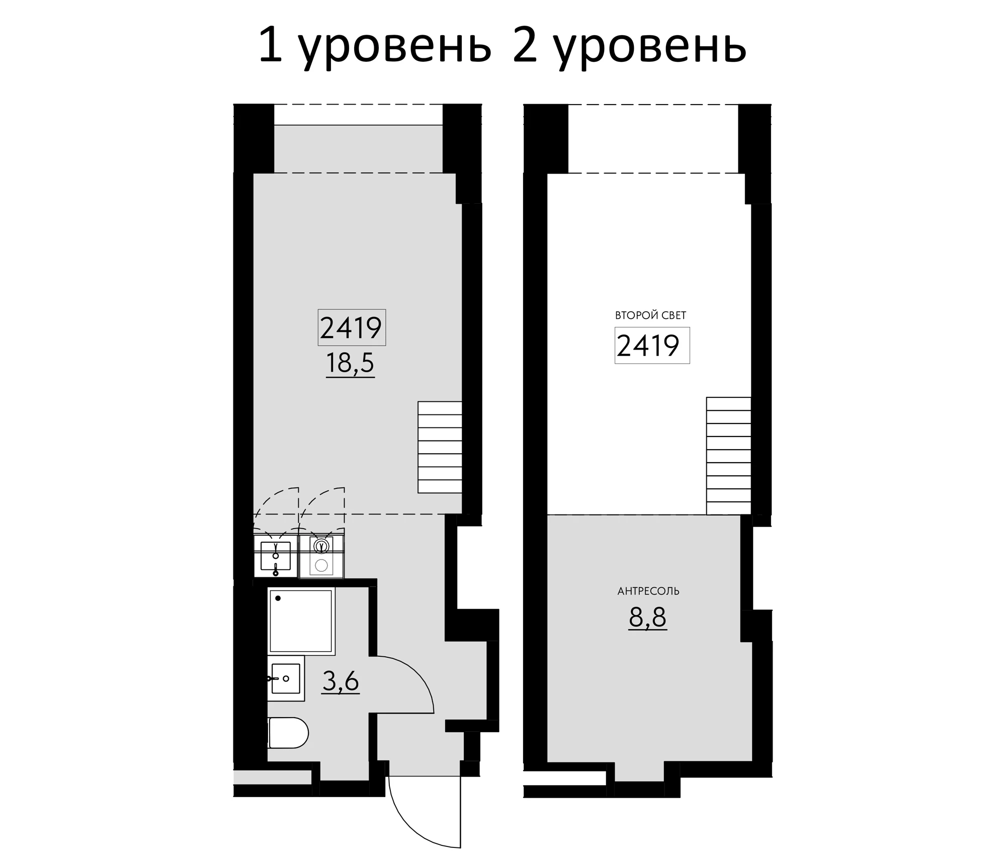 Планировка помещения · МФК Авеню на Карповке