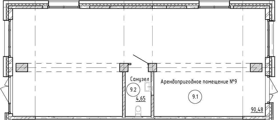 Планировка помещения · Полис Новоселье