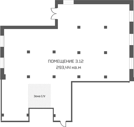 Планировка помещения · Бизнес-парк М114