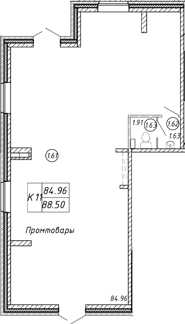 Планировка помещения · Рождественский квартал