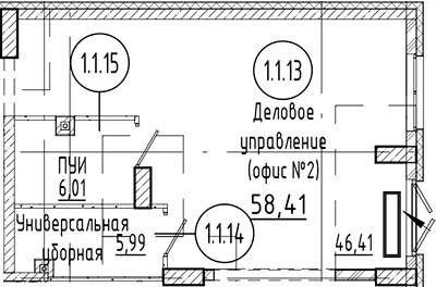Планировка помещения · Речной Квартал