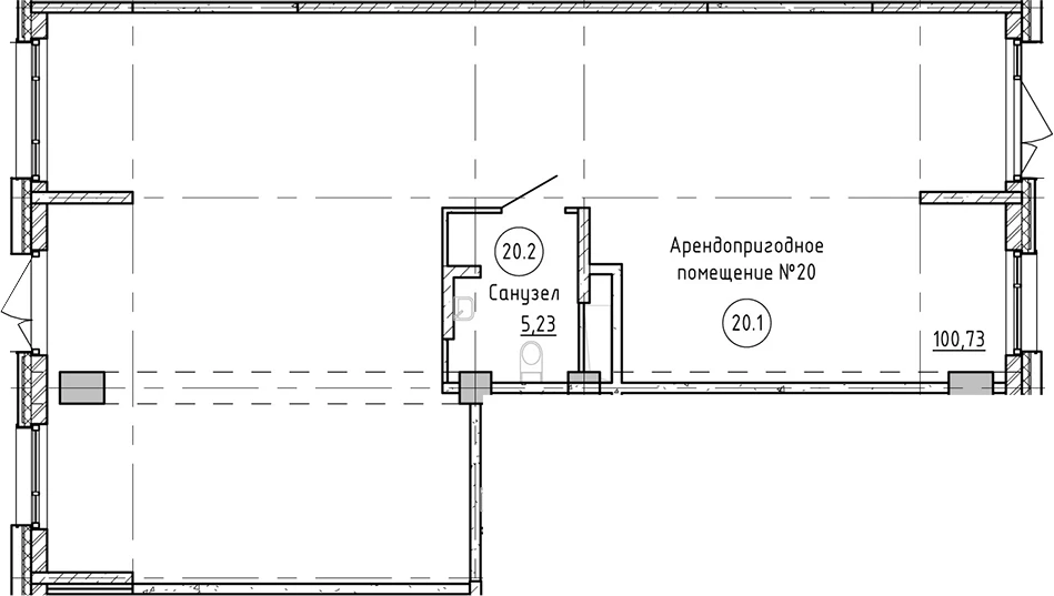 Планировка помещения · Полис Новоселье