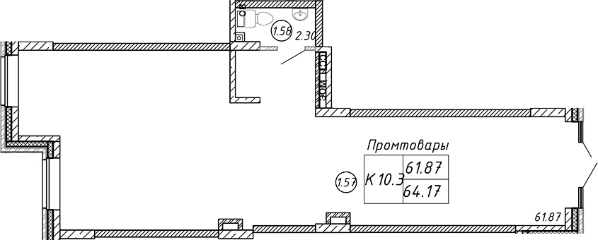 Планировка помещения · Рождественский квартал