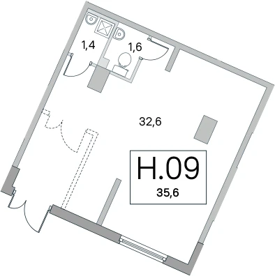 Планировка помещения · Новое Сертолово