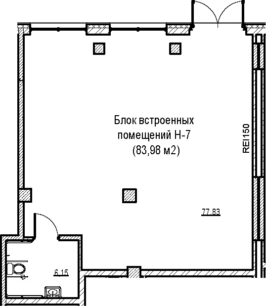 Планировка помещения · iD Kudrovo