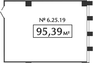 Планировка помещения · БЦ Элемент Прайм